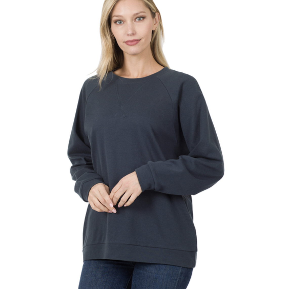 V stitch sweatshirt on sale